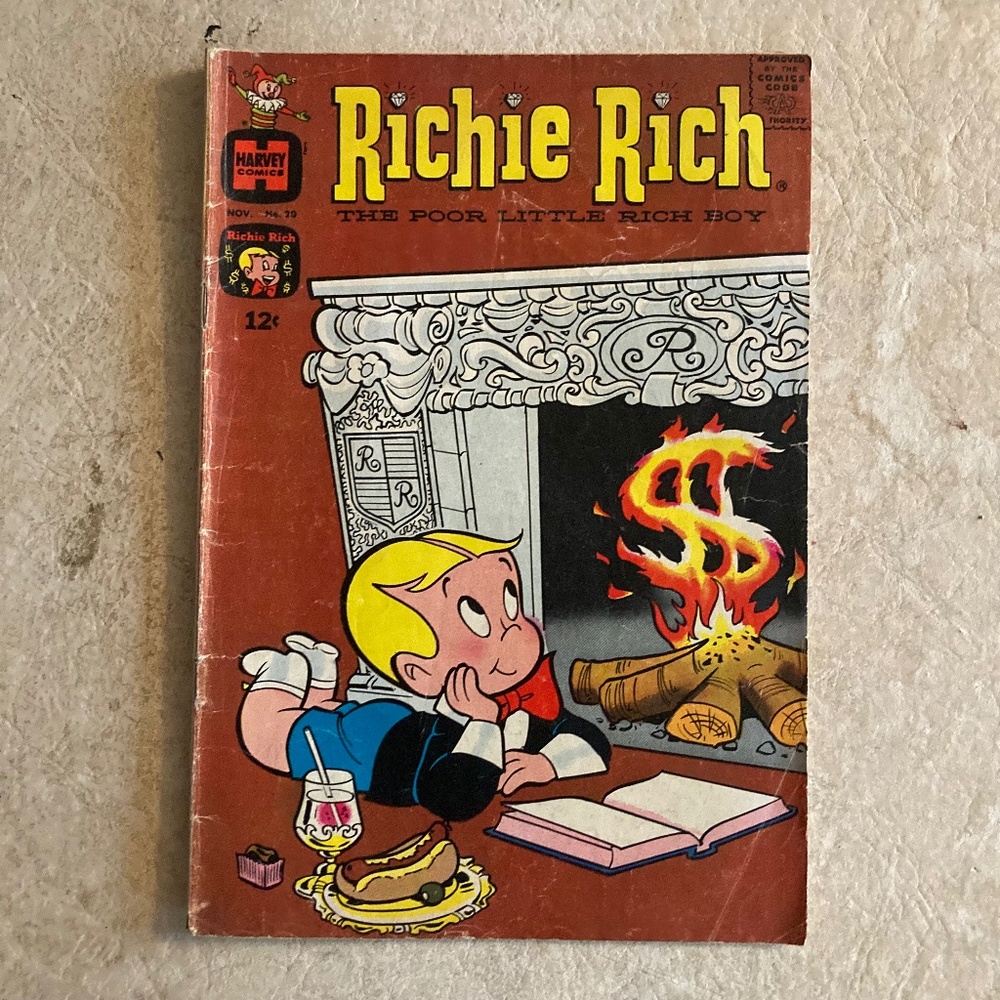 1963 Richie Rich Issue 20 Comic Book